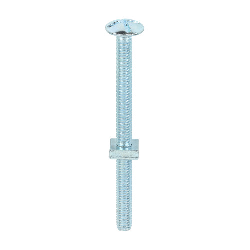 Roofing Bolt and Nut, M6 x 80mm