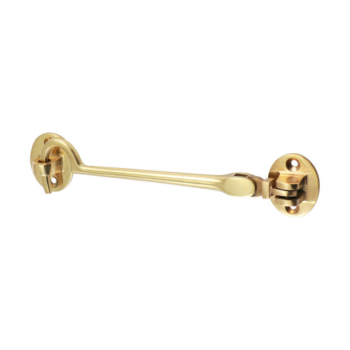 Cabin Hook, Polished Brass, 150mm