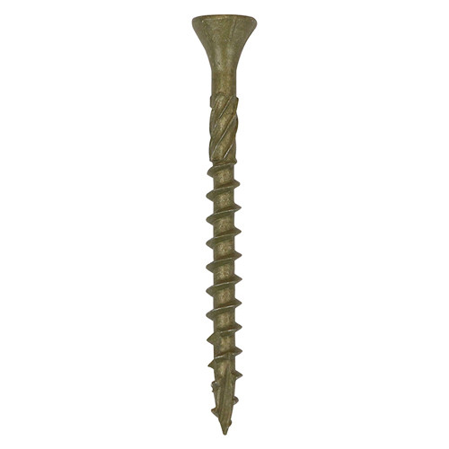 Timco Adv Decking Timber Screws C2 Tx C/Sunk Green 4.5 x 65mm