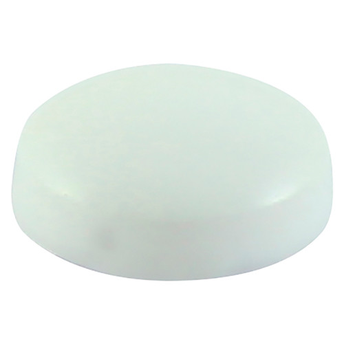 Two Piece Dome Screw Cap, White