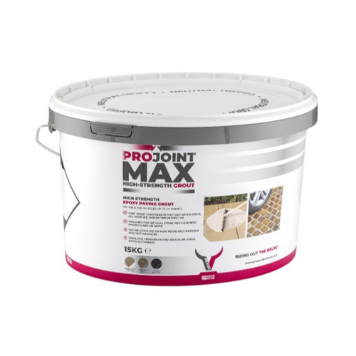 Nexus Pro Surfacing Systems ProJoint Paving Grout, Neutral Buff, 10 x 25mm, 15kg