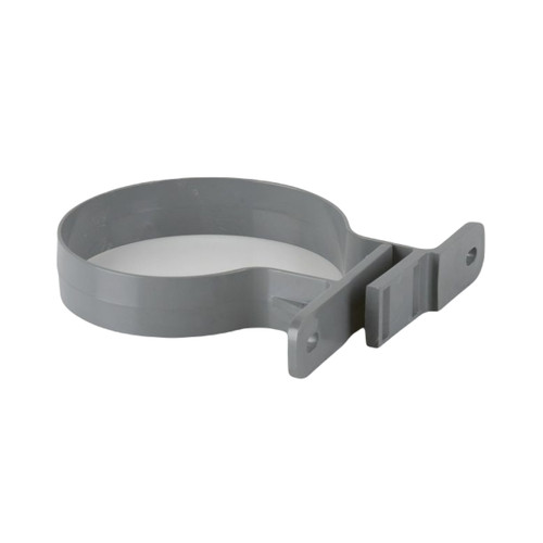 Brett Martin 110mm Soil Double Fixing Pipe Bracket, Grey