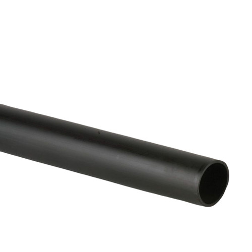 Brett Martin 40mm Push Fit Waste Pipe, 3m, Black