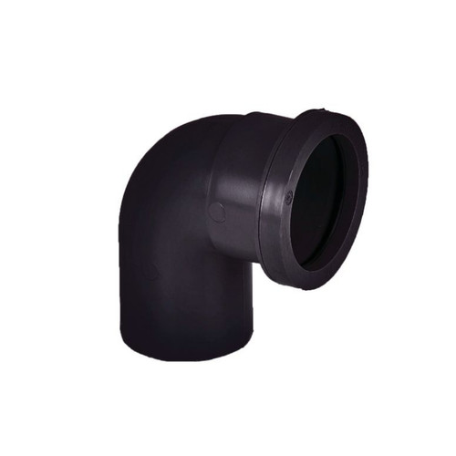 Brett Martin 40mm Push Fit Waste Conversion Bend, 90 Degree, Black