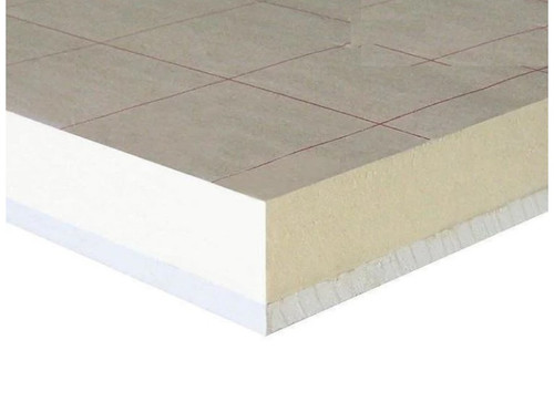 U Value Warmline PIR Insulated Plasterboard 2400 X 1200 X 52.5mm