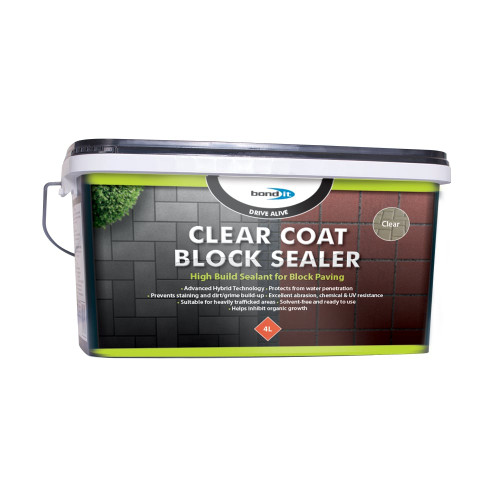 Bond It Clear Coat Block Sealer, 4 LTR