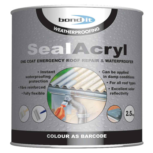 Bond It Sealacryl, 2.5l, Grey