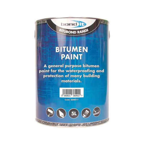 Bond It Bitumen Paint, 5l