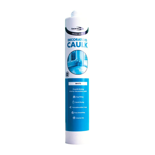Bond It One Hour Decorators Caulk, White, 400ml