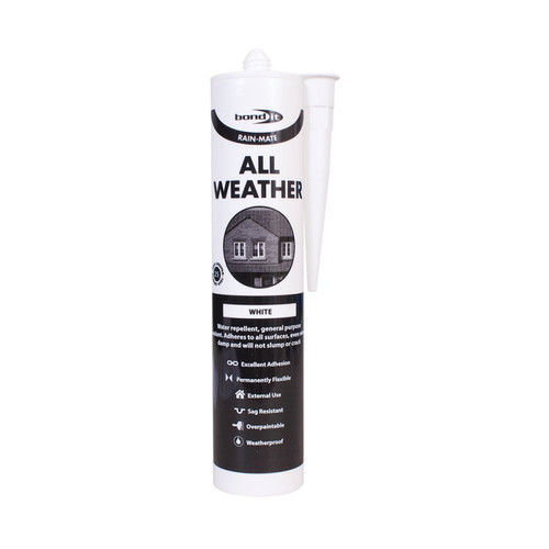 Bond It All Weather Sealant, White, 310ml