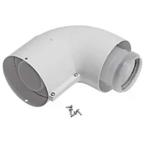 Glowworm Flue Elbow / Bend 90Deg 60/100mm Pp