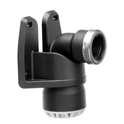 Plasson Pushfit Wall Plate Elbow, 25 x 1/2"