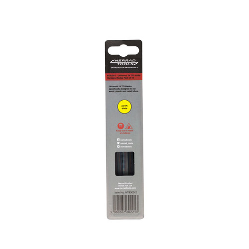 Junior Hacksaw Spare Blades 10 Pack - Universal Cut