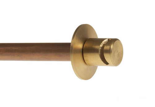 15mm Brass Blow-Off Cap and Collar, Solder Ring