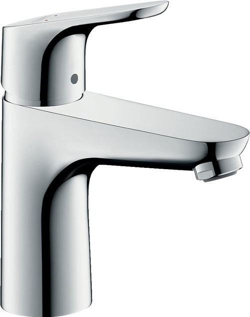 Focus Single lever basin mixer 100 without waste