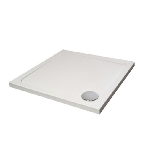 Low Profile Shower Tray, 45mm, 800mm x 800mm, White