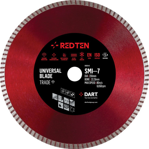 Dart Red Ten Smi-7 Diamond Blade 350Dmm X 20B