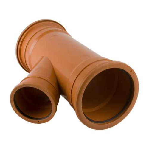 Brett Martin Underground Triple Socket Branch, 160mm x 110mm, 45 Degree