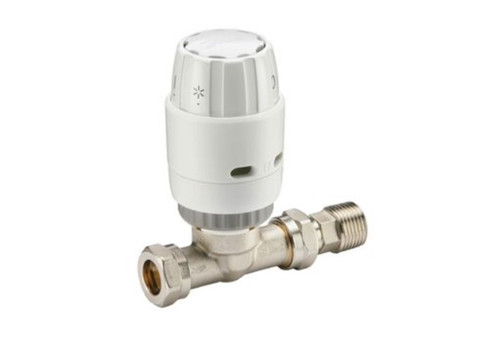 Danfoss Ras-C2 Straight Trv & Ls Combi Pack