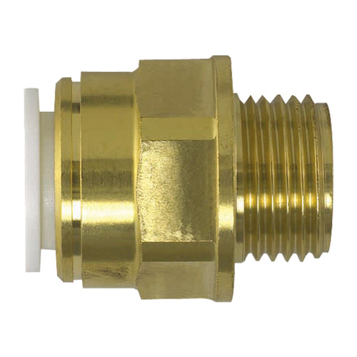 Speedfit Brass Male Coupler, 22mm x 3/4" Bspt