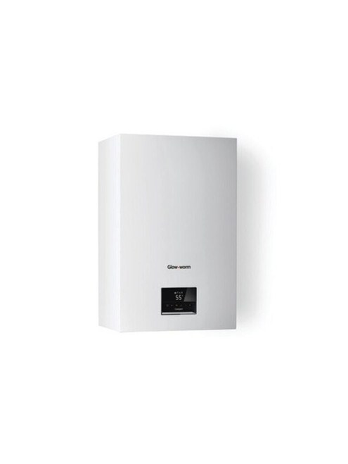 Glow-Worm Compact 24c 24kw Combi Boiler with Horizontal Flue and System Filter