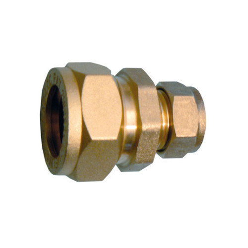 Leadloc Fitting, 1/2" 7lb X 15mm, Copper
