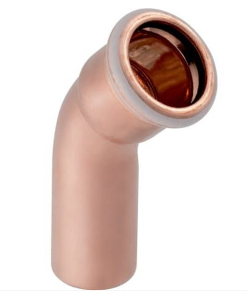 Mapress 45deg Bend Plain End, 28mm