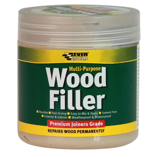 Everbuild Multi Purpose Wood Filler, Dark Oak, 250ml
