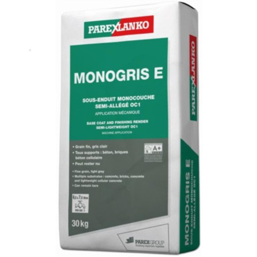 Parexlanko monogris E Basecoat, Grey, 30kg