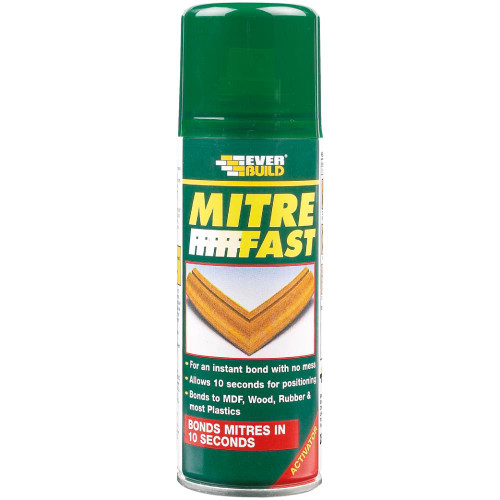 Everbuild Mitre Fast Activator Aerosol, 200ml