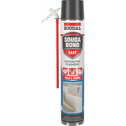 Soudal Soudabond Easy Hand Held Foam Adhesive, 750 ML