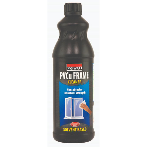 Soudal PVCU Frame Cleaner, 1 L, Clear