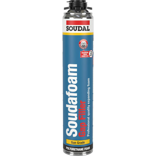 Soudal Soudafoam Gap Filler, 750 ML, Gun Grade