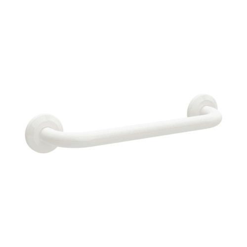 Grab Rail Stainless Steel 35x450 White Polyester Concealed Fixings