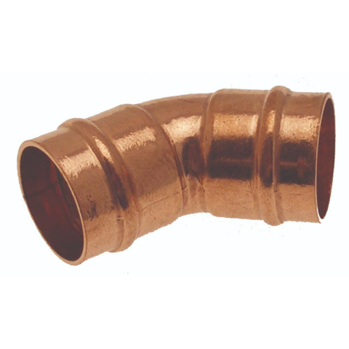 Solder Ring Fitting Obtuse 45 Degree Elbow, 42mm