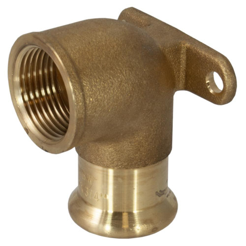 22mm x 3/4 Pegasus Pressfit Wall Plate Elbow