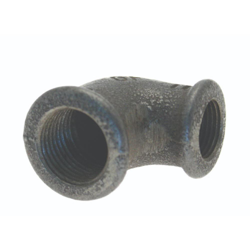 3/4 Black Iron Elbow Female X Female