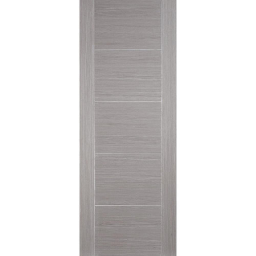 Vancouver Light Grey Prefinished 5 Panel Internal FD30 Fire Door 1981mm x 838mm x 44mm