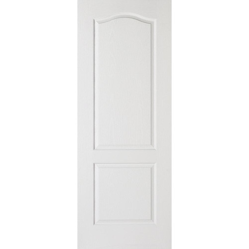 Classical White Primed Textured 2 Panel Moulded Internal FD30 Fire Door 1981mm x 686mm x 44mm