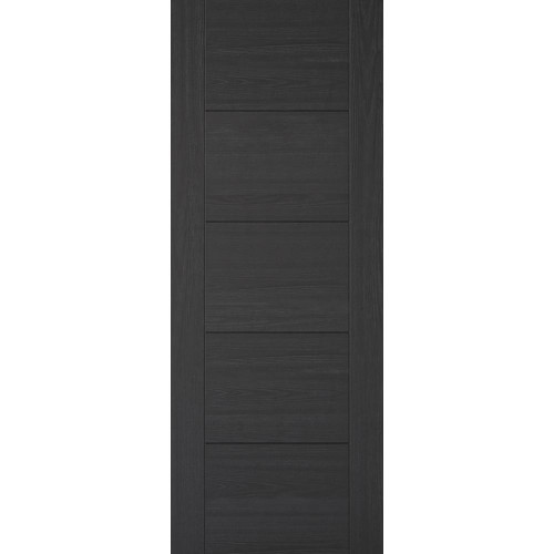 Vancouver Charcoal Black Prefinished 5 Panel Internal Door 2040mm x 726mm x 40mm