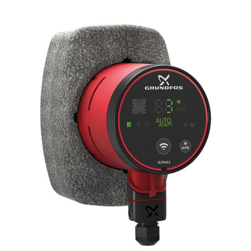 Grundfos Alpha3 15-50/60 130, 1 x 230v, 50hz Pump