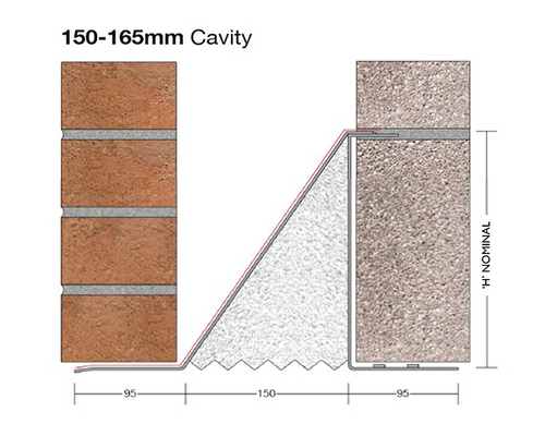 Birtley Steel Lintel HS150 / HD150 3300mm