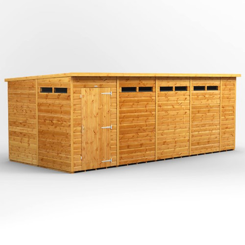 18x8 Power Pent Security Shed
