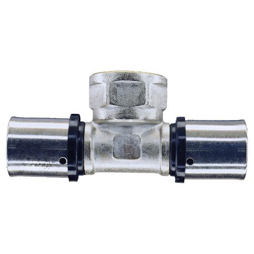 Hetta Press Tee With Female Thread, 32mm x 3/4" x 32mm