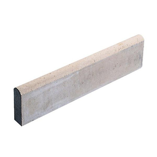 RPC Concrete Edging Stone, Grey, 900 x 200 x 50mm, Traditional