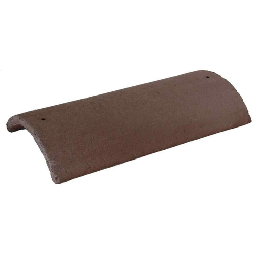 Redland Third Round Hip Tile, Tudor Brown