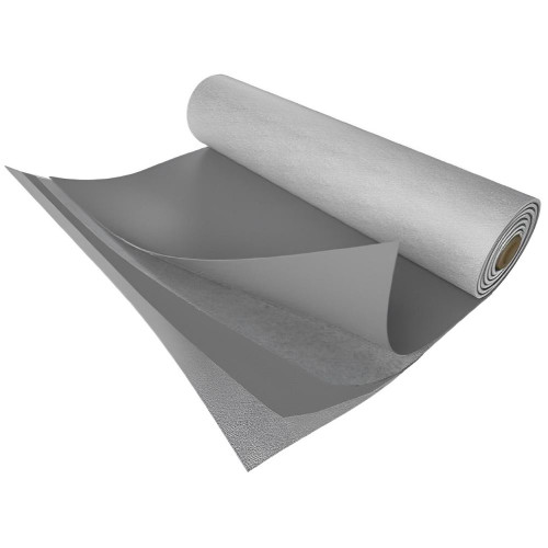 Fatra Ff807 Fleece-Backed Pvc Membrane, Adh 2.6mm, 1.3m x 15.4m, Dark Grey