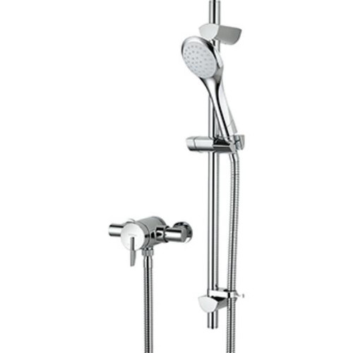Bristan Sonique Shower Mixer, Chrome, Sequential Mini Valve, 1 Outlet, 0.1-5 bar Pressure Rating