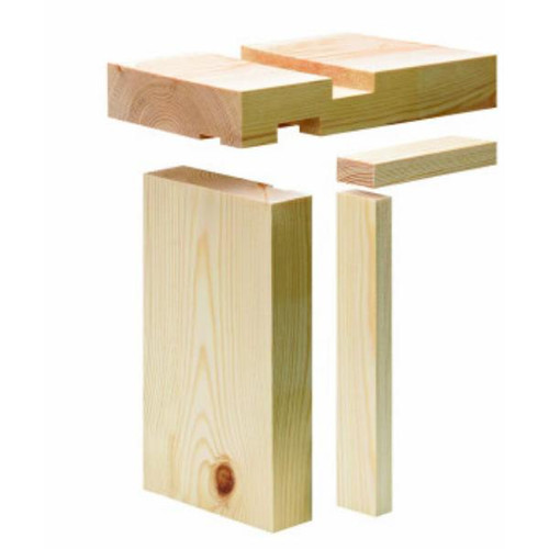 Arbor Door Lining Set, 32mm x 175mm (Fin 27mm x 155mm), 2'6/2'9, Without Stops