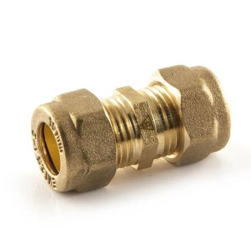 Compression Straight Coupling, 15mm